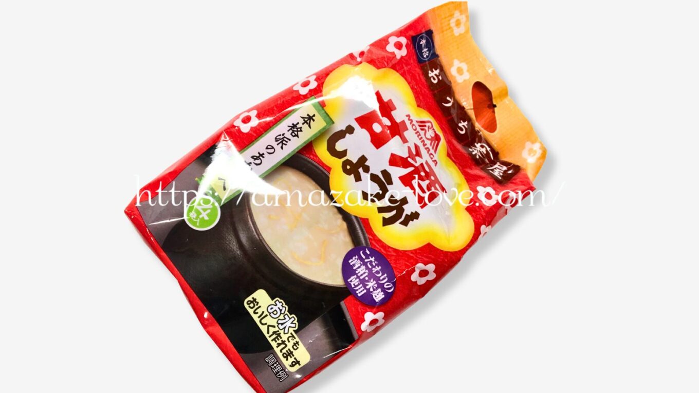 【甘酒】森永製菓『甘酒（しょうが）』