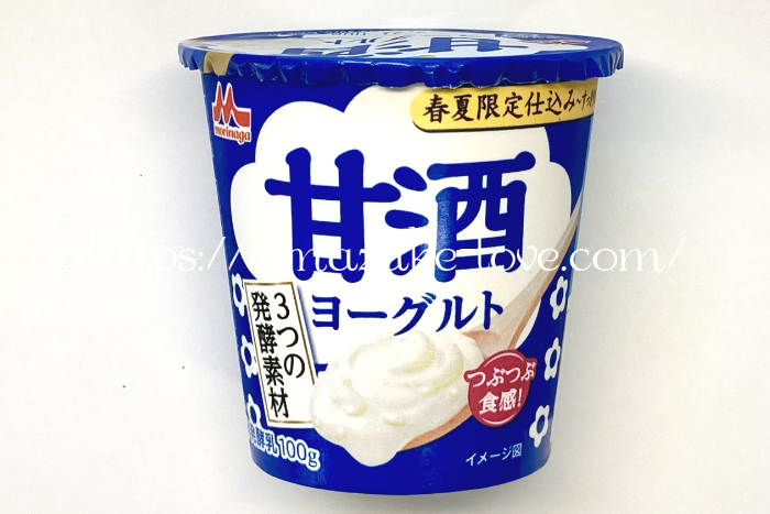 [amazake sweets]Morinaganyugyo[Morinaga Amazake Yoguruto Harunatsugenteijikomi](design)