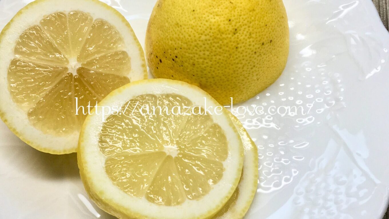 [Amazake recipe]How to make Tomato Amazake(lemon)