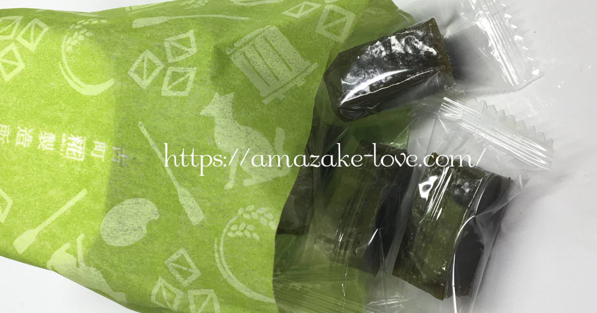 [Amazake sweets]Furumachikojiseizosho[Furumachikojiame(matcha)](Package Contents)