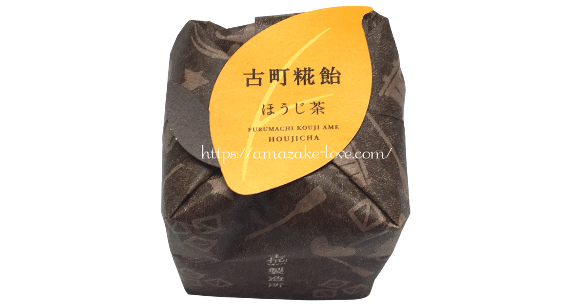 [Amazake sweets]Furumachikojiseizosho[Furumachikojiame(hojicha)](Package Design)