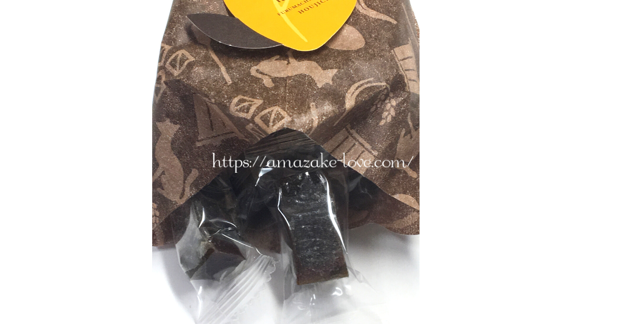 [Amazake sweets]Furumachikojiseizosho[Furumachikojiame(hojicha)](Package Contents)