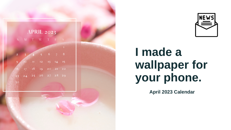 [Calender]smartphone wallpaper 202304(eyecatch)