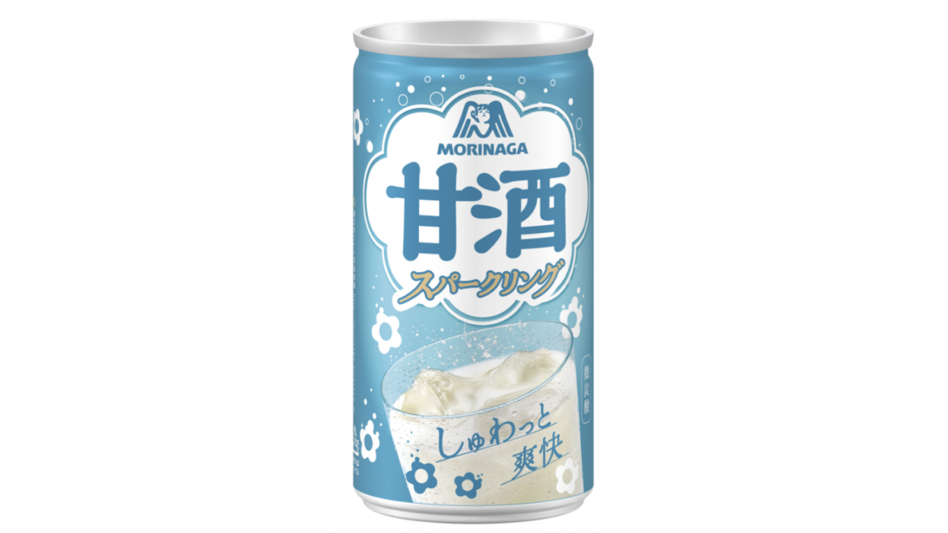【甘酒新発売】森永製菓『スパークリング甘酒』