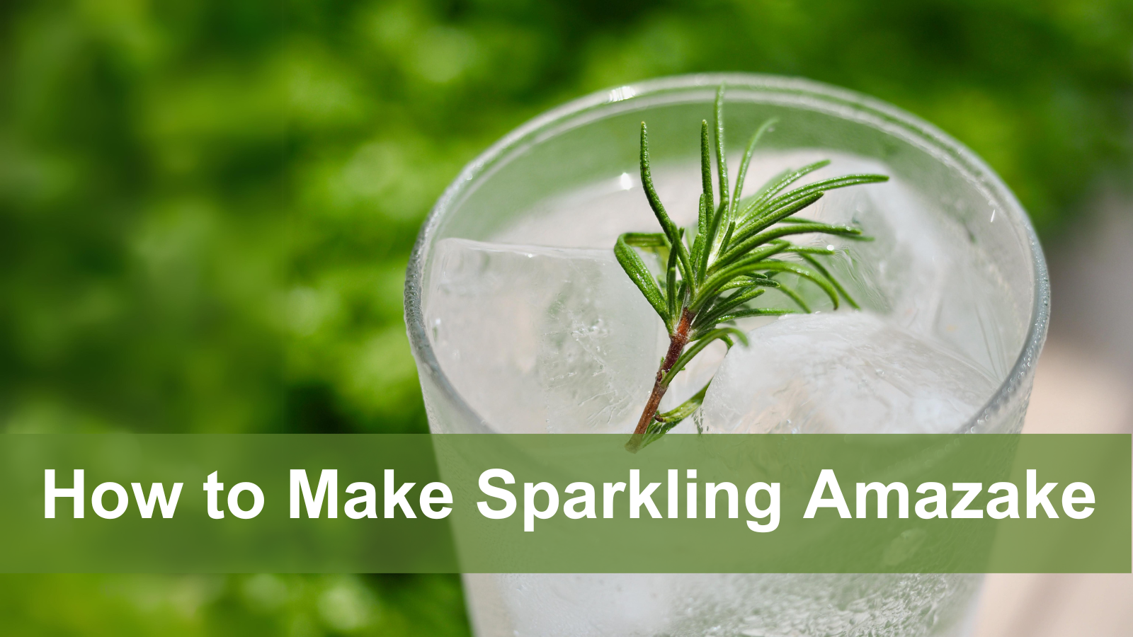 【甘酒レシピ】スパークリング甘酒の作り方（アイキャッチ）（英語）